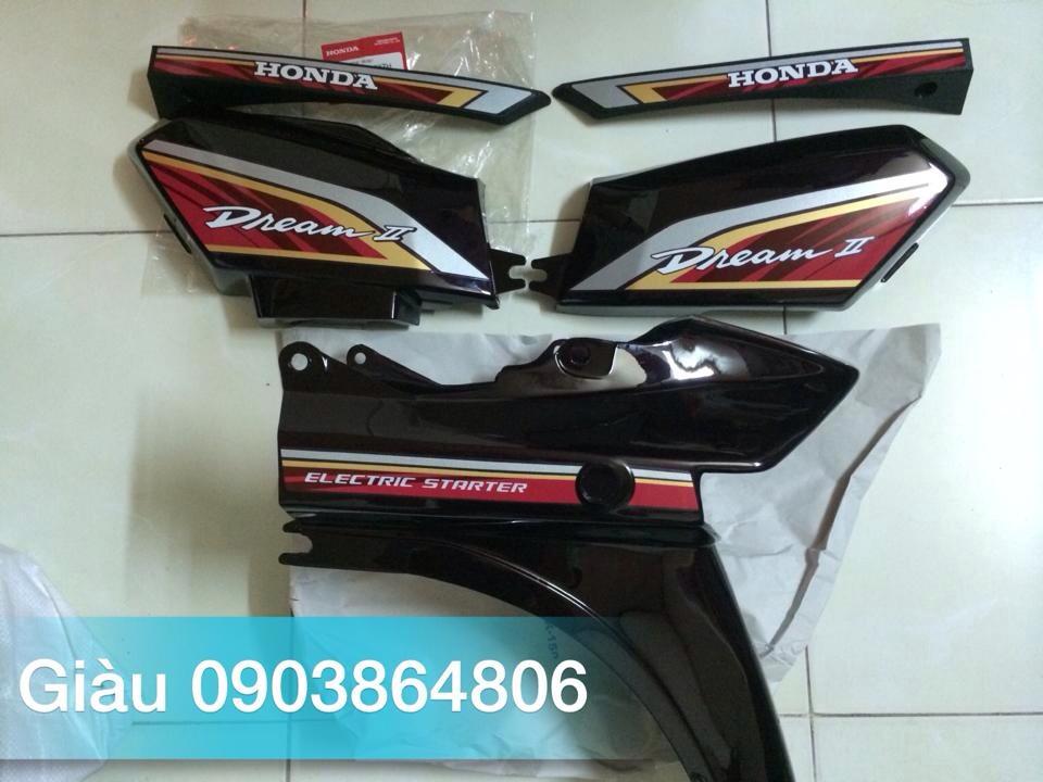 DÀN ÁO XE SUPER DREAM  DREAM HÀNG ZIN HÃNG HONDA VN